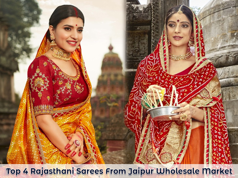 Most Popular Rajasthani Sarees to Select from Jaipur Sarees Wholesalers and Suppliers